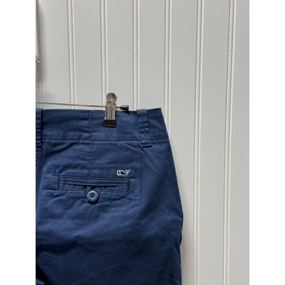 Vineyard Vines Blue Blazer 3.5" Every Day Short Women Size 4 - Picture 3 of 5